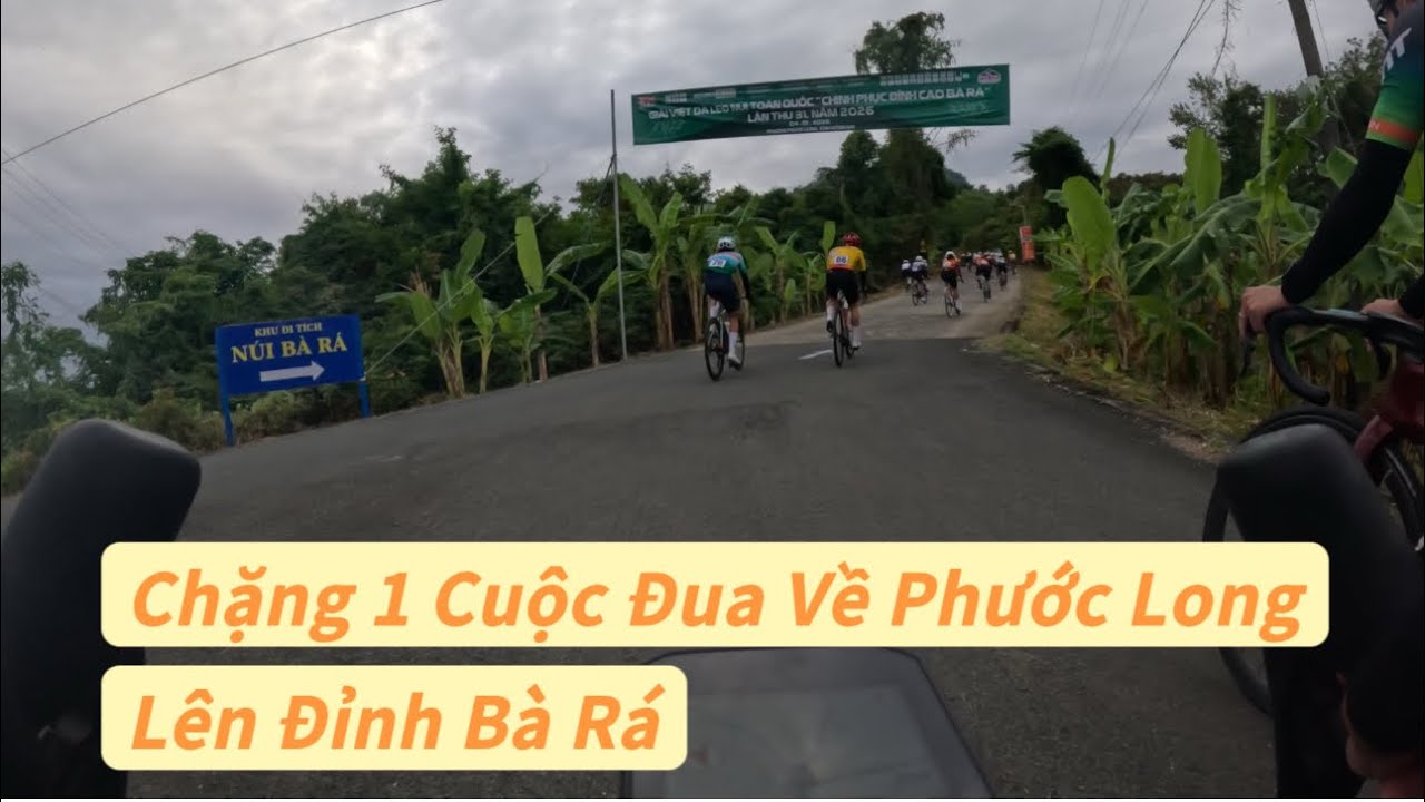 Chặng 1 Giải Đua Xe Đạp Về Phước Long 