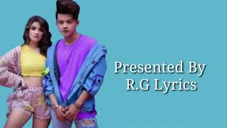 Chocolate Song [Lyrics] Tony Kakkar ft.Riyaz Aly & Avneet kaur | Latest Punjabi Song 2020 #Riyazians