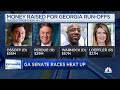 Behind the money raised for Georgia's run-off Senate races