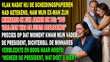 Na De Scheiding Omhelsde Mijn Ex Zijn Minnares En Zei: "Het Was Juist Om Je Te Verlaten." Maar...