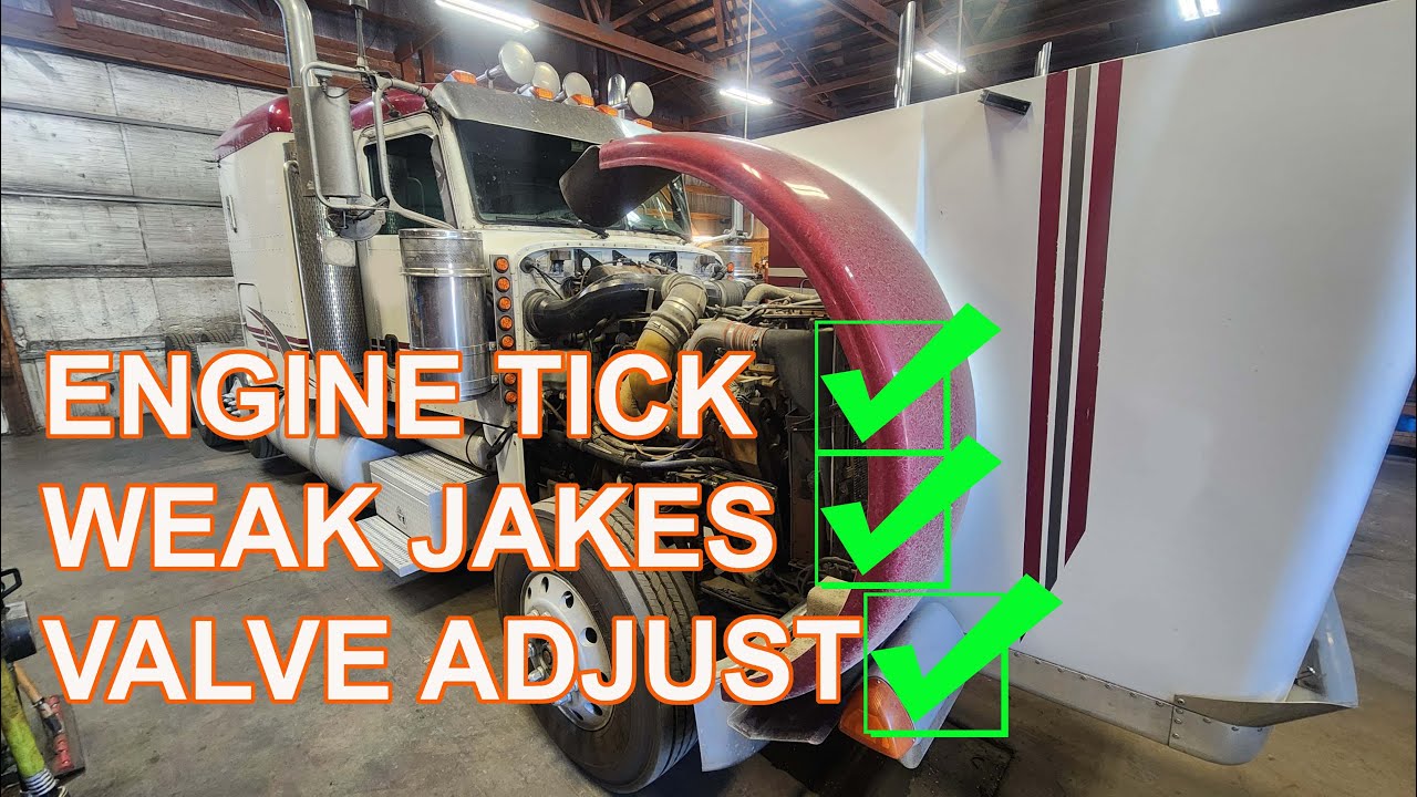 2 Trucks, Same Problems. Weak Jakes and Valve Lash needed. Cat C15.