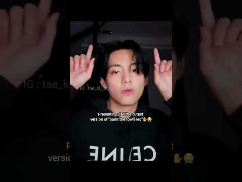 Omg Taehyung Singing Doja Cat S Song In His Live Follow My Insta Jagiwithlove 