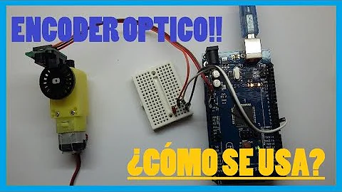 O que é encoder óptico?