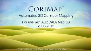 CoriMap 3D Corridor Mapping - Automated Sheet Creation
