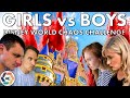 GIRLS vs BOYS: Disney World Chaos Challenge