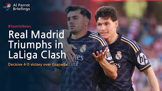 Real Madrid Triumphs 4-0 Over Granada: Full Match Highlights & Analysis
