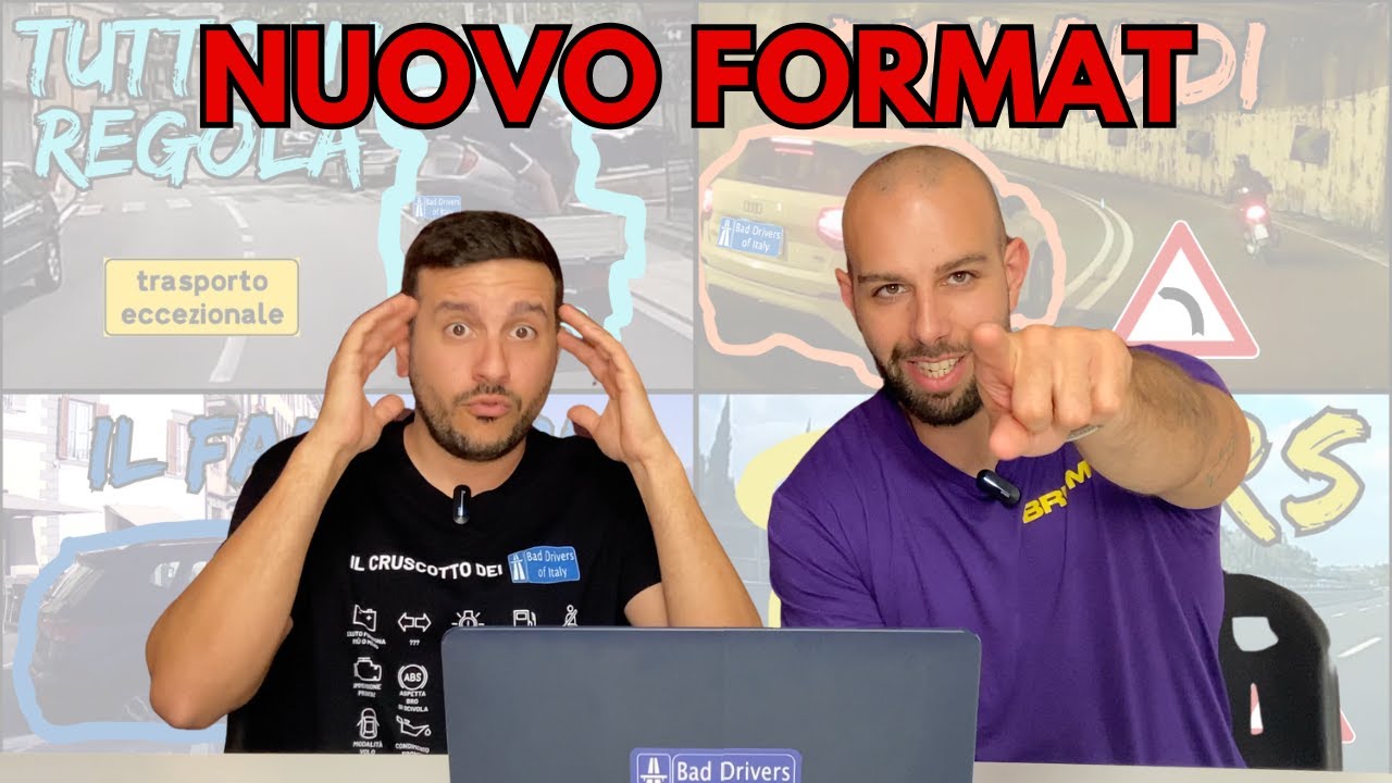 NUOVA moviola BAD DRIVERS OF ITALY feat BRUM PATENTI - Clip al VAR e cartellini ROSSI di MAGGIO