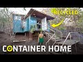 How did they build this container house in pune climate house tour