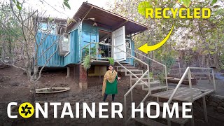 How Did They Build This Container House in Pune Climate? (House Tour).