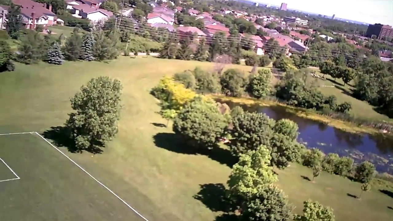 Aerial Drone Footage Centrepointe Park, Nepean, Ontario YouTube