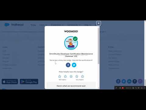 OmniStudio Developer Certification Maintenance (Summer '23) | Salesforce