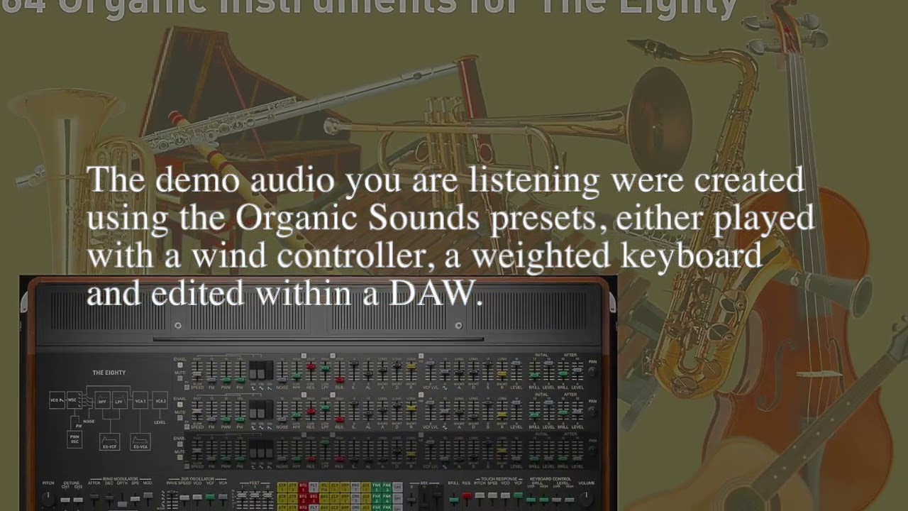 Organic Sounds for The Eighty