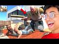IBD3D FRANKLIN vs MR MEAT in his house😱