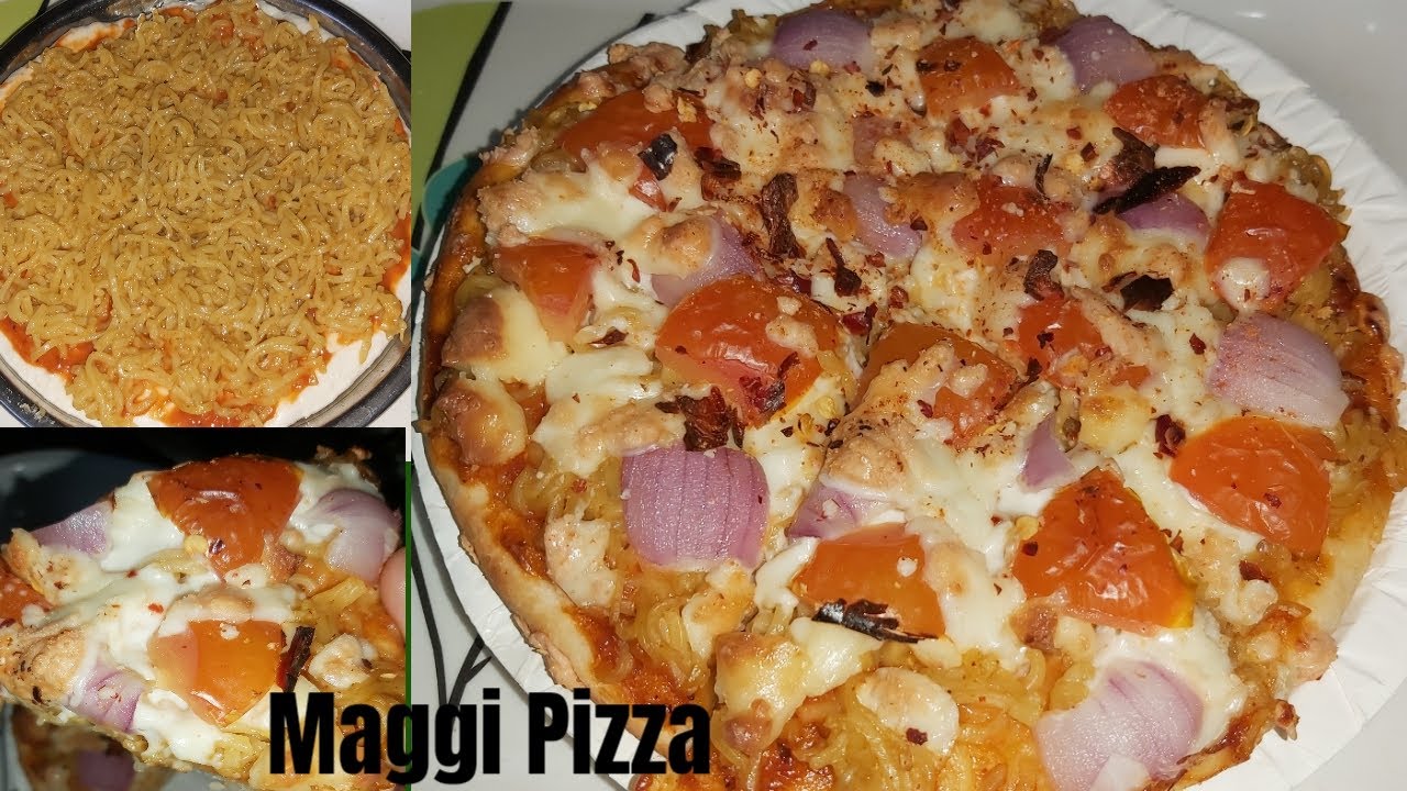 Maggi Pizza Recipe Kadai Me Bhi Banaye Or Oven Me Bhi Banaye pizza