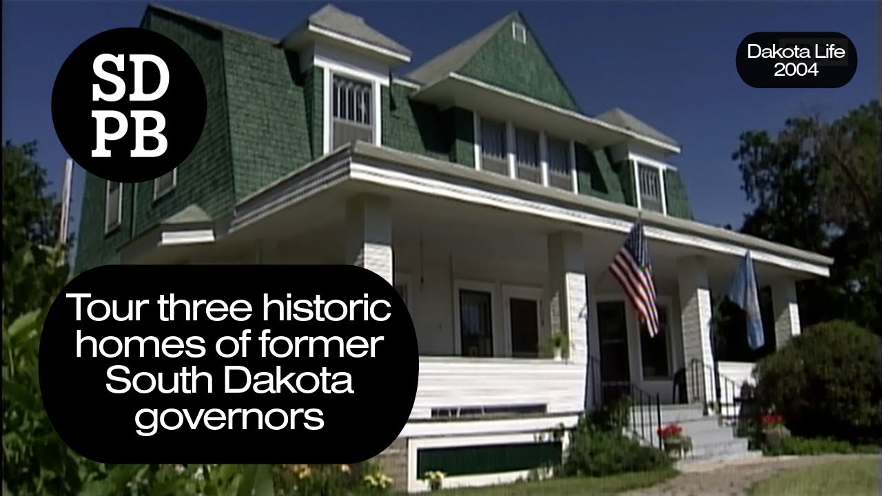 Tour three historic homes of former South Dakota governors Dakota