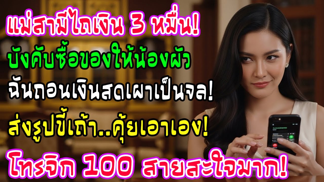 น้องสามีกวาดตู้เย็นเกลี้ยงทุกสัปดาห์ ฉันลากกระเป๋ากลับบ้านแม่ หนึ่งเดือนต่อมาสามีโทรร้อนรนให้รีบกลับ