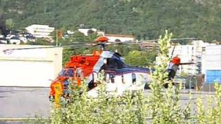 Eurocopter Super Puma, startup and takeoff