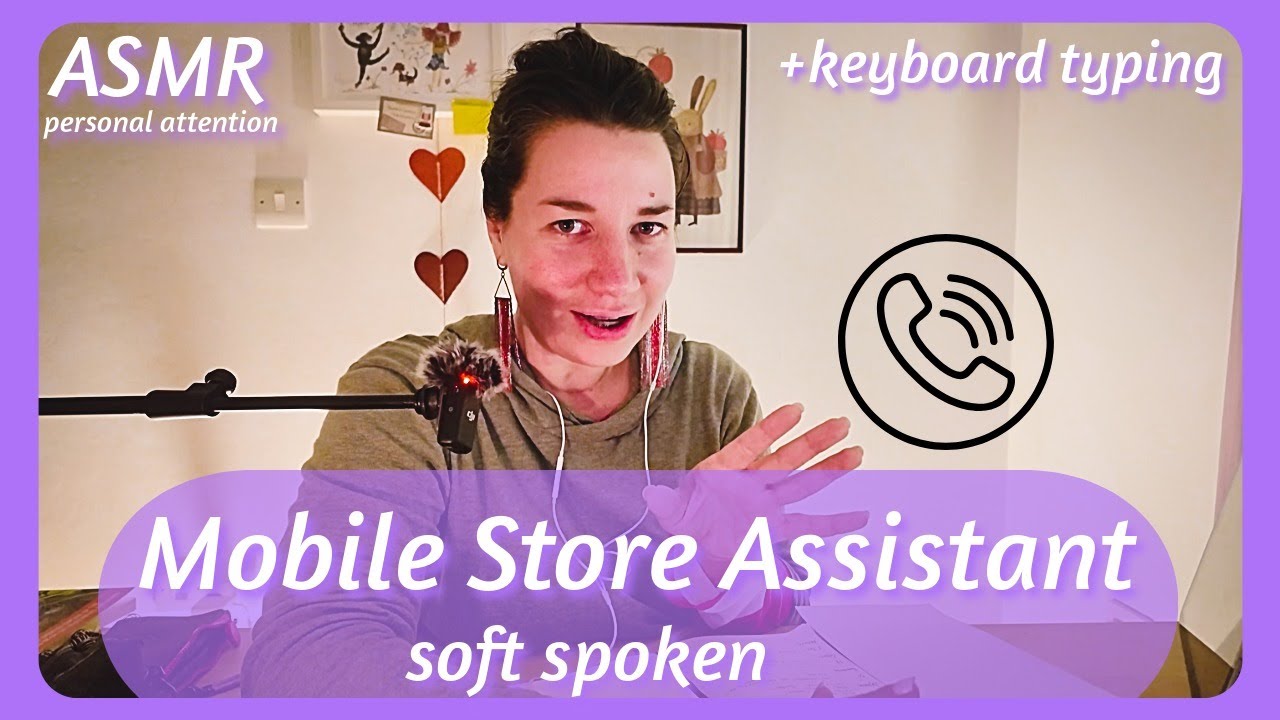 ASMR | Mobile Store Assistant | Soft Spoken