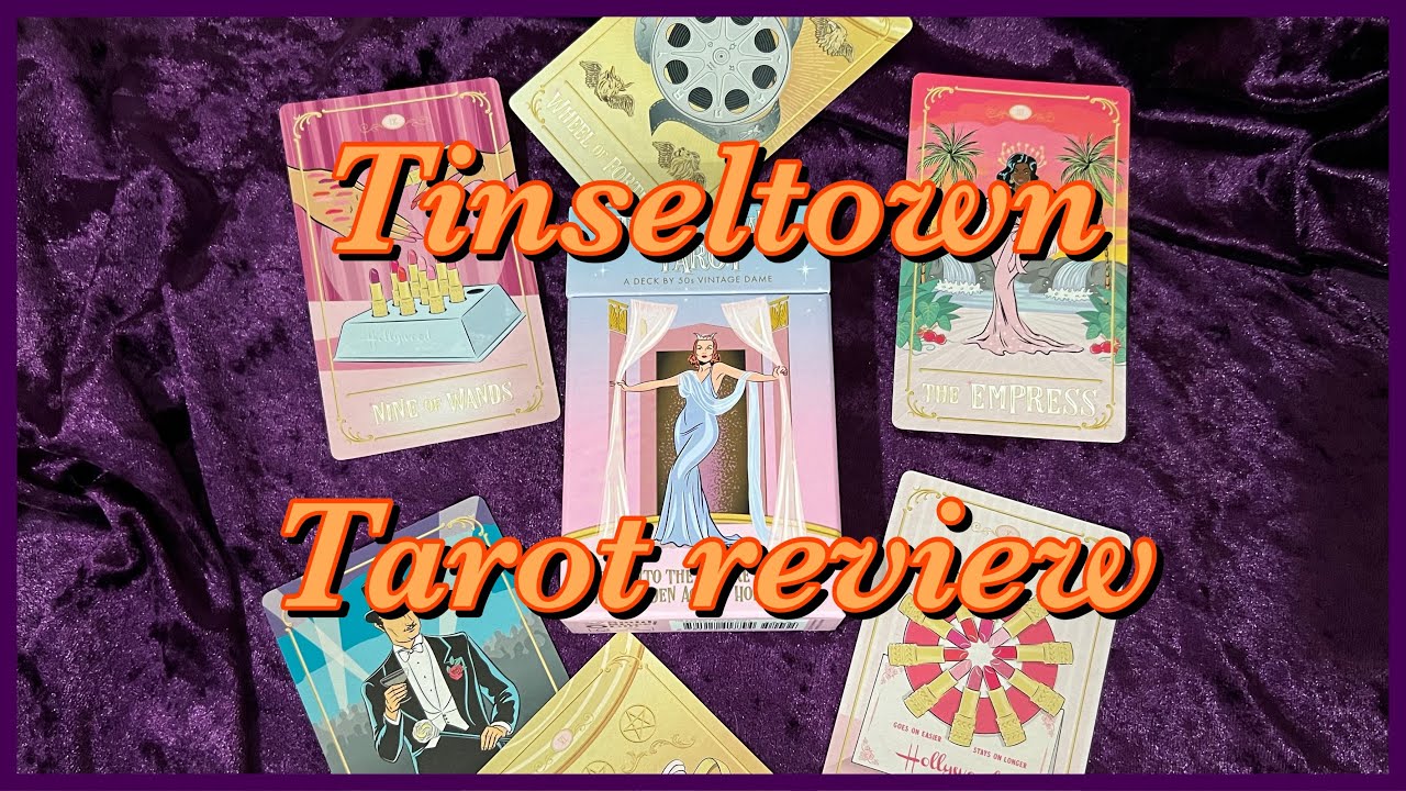 Tinseltown Tarot Review ไพ่คลาสสิคยุค 50! ทาโรต์กับนุชสิ YouTube