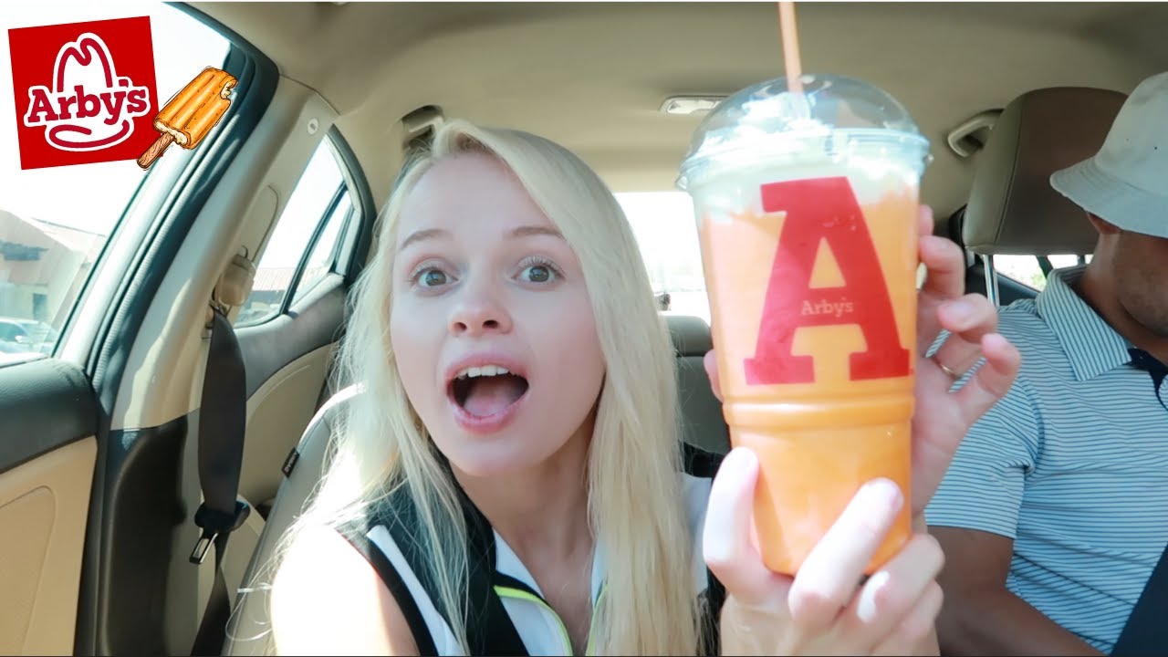 Trying ARBY'S **NEW** Orange Creamsicle Shake Chaotic Real Life