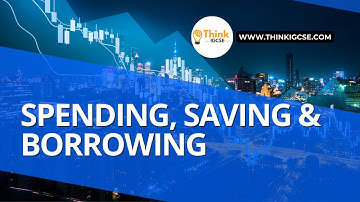 Influences on Spending, Saving, and Borrowing | IGCSE Economics | ThinkIGCSE.com