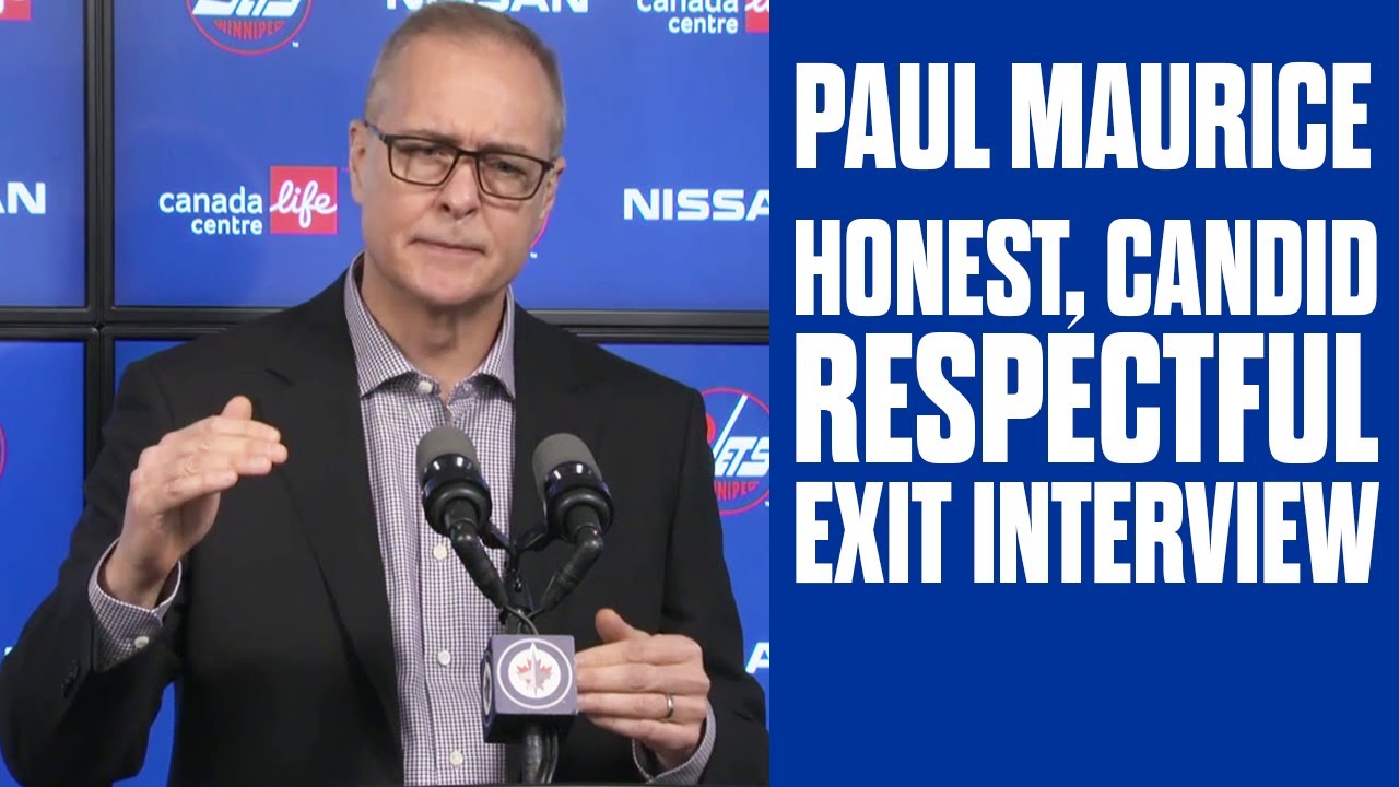 Paul Maurice Resigns From Winnipeg Jets Full Press Conference