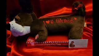 Dan Dee Collectors Choice Dachsund Singing Animated Heart Bell I ❤ you Plush-NIB