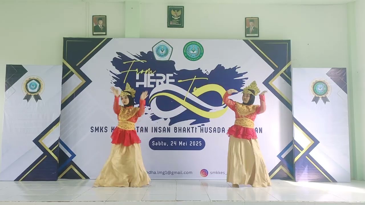 TARI "SRI GANYONG" || NATRIA & FARAH ||FROM HERE TO INFINITY