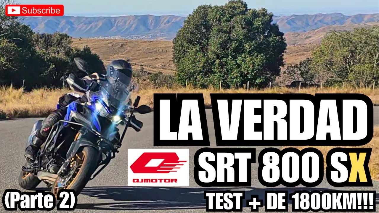 LA VERDAD Y SOLO LA VERDAD. ONLY THE TRUTH. TEST DRIVE QJ MOTOR SRT 800 SX. (PARTE 2)