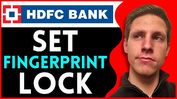 How To Enable Set Add Fingerprint Lock In HDFC Bank Application