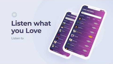 MP3 Music Player Android App Source Code