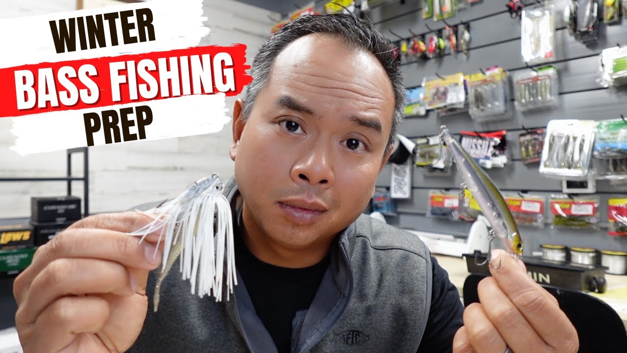Preparing for a cold winter bass fishing trip