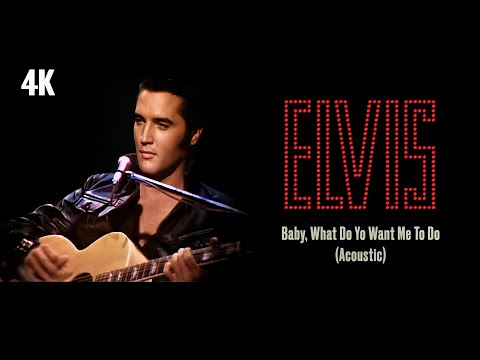 Baby, What Do You Want Me To Do | Elvis Presley | 4K Live Remastered ('68 Comeback Special)