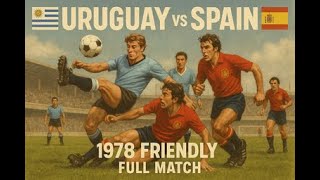 Uruguay vs Spain | Full Match | International Friendly | May 24, 1978