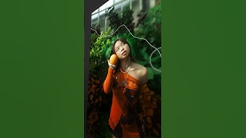 Use Photoshop AI to Enhance Photos 👀🍊✨ #shorts #photoshop