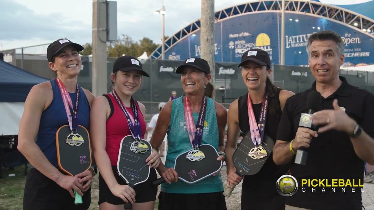The Whalen Family at the 2025 US Open Pickleball Championships
