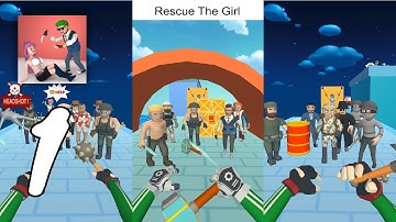 Rescue Agent 3D Gameplay Walkthrough #1 - Level 1 ~ 10 (Android, IOS)