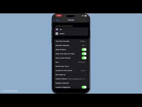 How to Enable Disable Show Invitee Declines for Calendar on iPhone (Step by Step Tutorial and Guide)