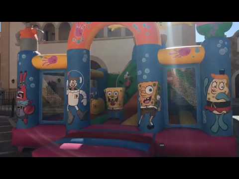 🎬 Video relacionado con castillos inflables de bob esponja