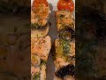 Greek food - Salmon Souvlaki #shorts