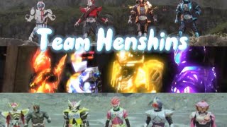 Team Rider Henshins @Akosiwoops
