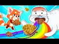 How Maika Red Panda met Finn Seal? | 2D Cartoon for kids