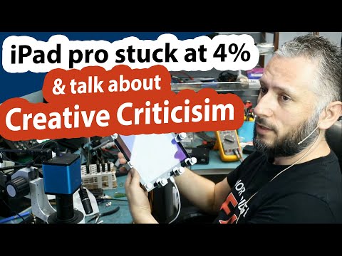 Video iPad pro 9.7 Stuck at 4% repair - Constructive... - youtube
