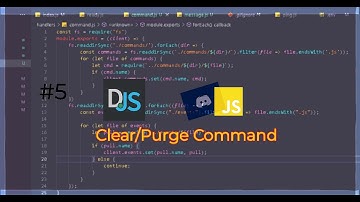 Discord.js Tutorials #5 - Clear/Purge Command