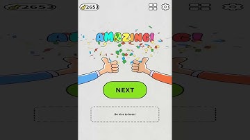 Brain Puzzle: IQ Challenge LEVEL 261 262 263 264 265 (Answers Walkthrough)