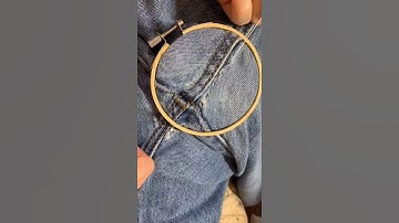 Using Invisible Mending to Fix a Hole