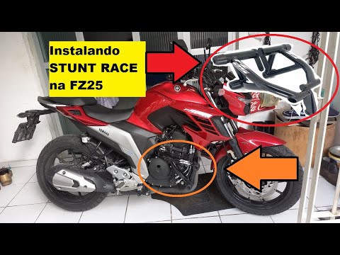 Protetor De Motor Stunt Race Fz 25 Fazer 250 2018 Em Diante
