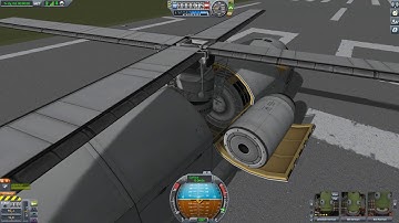 Kerbal Space Program helicopter rotor prototype