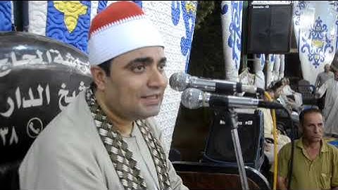 قارئ الاذاعه والتلفزيون المصري فضيله القارئ الشيخ احمد عوض ابوفيوض عزبة العربي قطور غربيه