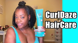 CurlDaze Hair Care | Product Review and Demo